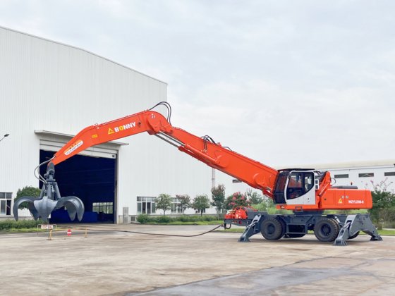 邦尼 BHW50E 50 吨电动移动式液压物料搬运车