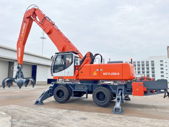 邦尼 BHW50E 50 吨电动移动式液压物料搬运车