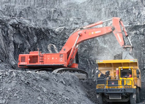 邦尼 CES780-9 78 吨双动力液压挖掘机