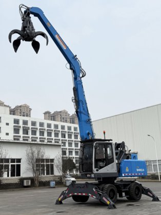 邦尼 BHW22-8 22 吨移动式液压材料装卸机