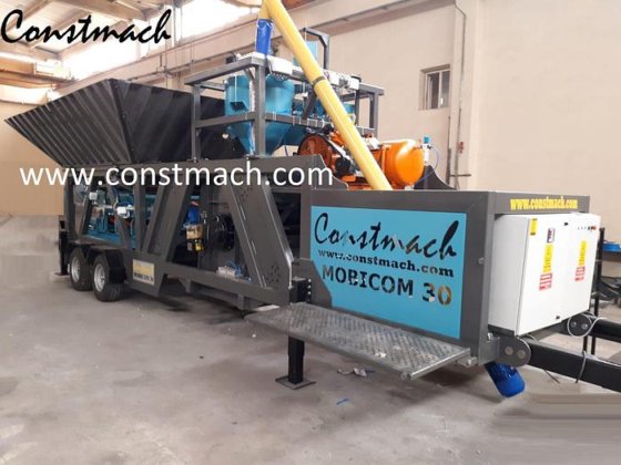移動式コンクリートプラント
