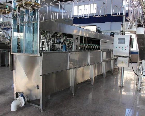 简易封闭式家禽胴体烫毛机 鸡屠宰场屠宰设备用鸡肉加工机械