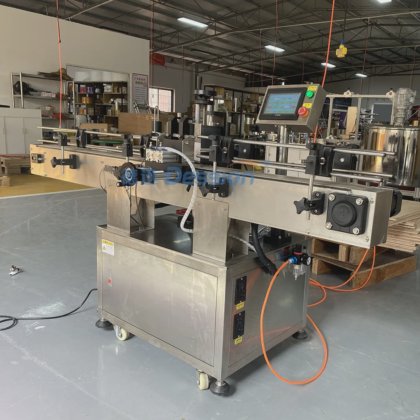 工厂用瓶圆瓶贴标机 半自动贴标设备 手动塑料玻璃瓶贴标机