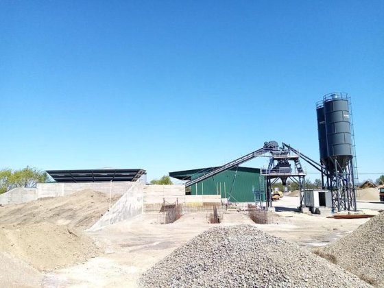 固定式混凝土搅拌站