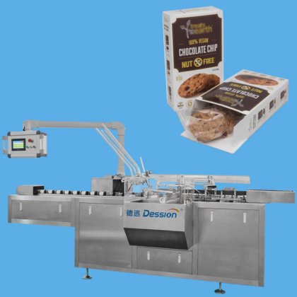 高速饼干袋装盒机 饼干袋装盒包装机 零食盒包装机