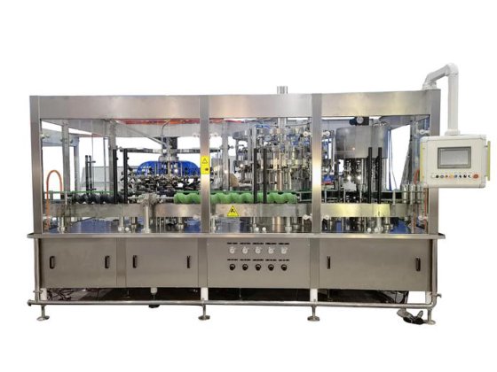 商用工业用高质量酒精威士忌玻璃瓶清洗灌装旋盖机