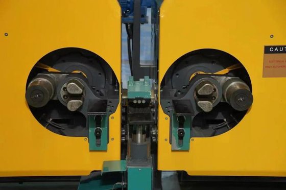 ダブルヘッド電動自動鉄筋曲げ機