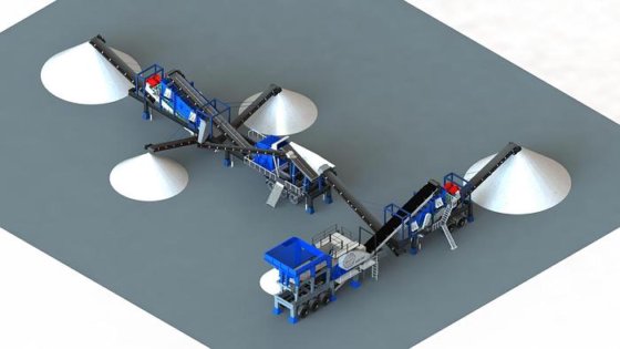 移動式ジョー、インパクト、スクリューワッシャープラント：完全な破砕ソリューション