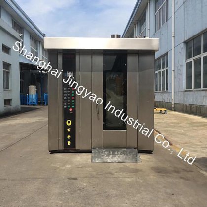 プロフェッショナルベーカリー機器コンベクションオーブンピザベーキングオーブンガスラウンドパンメーカーロータリーベーキングオーブン電気ベーカリー機器パン製造機