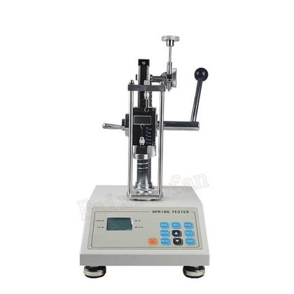 Spring compression testing machine