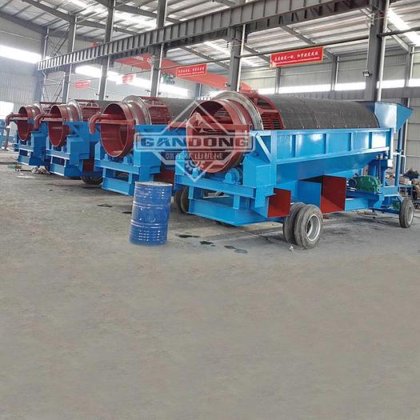 金採掘トロンメルスクリーンマシンの価格