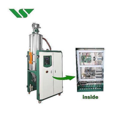 用于塑料成型机的一体化热风循环环路除湿干燥机