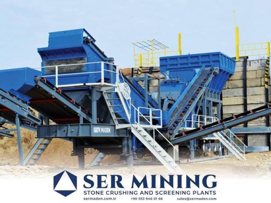 柔軟な運用を可能にするポータブルインパクトクラッシャーとスクリーニングユニット