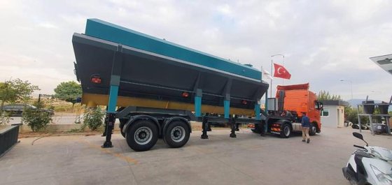 移动式卧式水泥储存仓