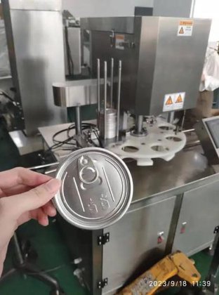 自动塑料桶压盖机 带送盖装置的压盖机