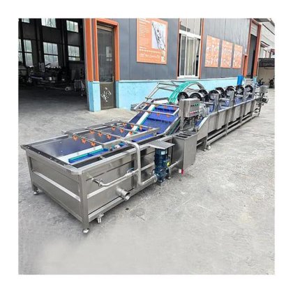 土豆清洗线商用全线用于土豆的清洗和尺寸选择