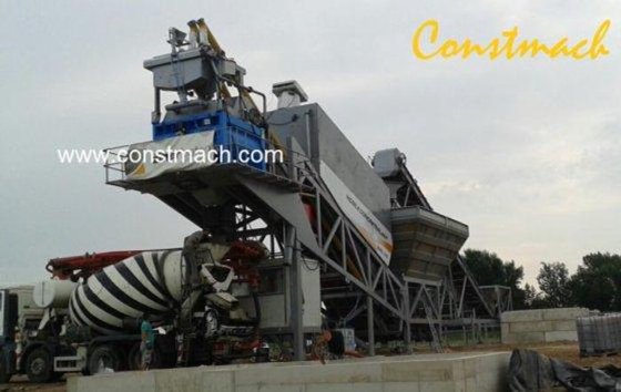 60立方/小时移动混凝土搅拌站