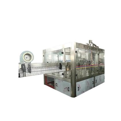 果汁清洗灌装旋盖机 鲜橙汁生产线 果汁清洗灌装机