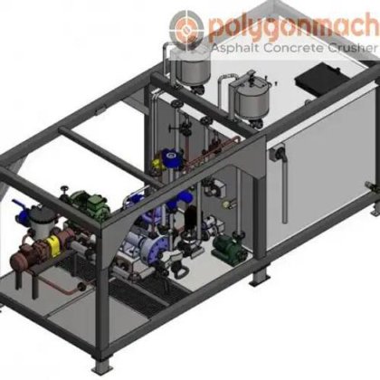 Bitumentank im Container