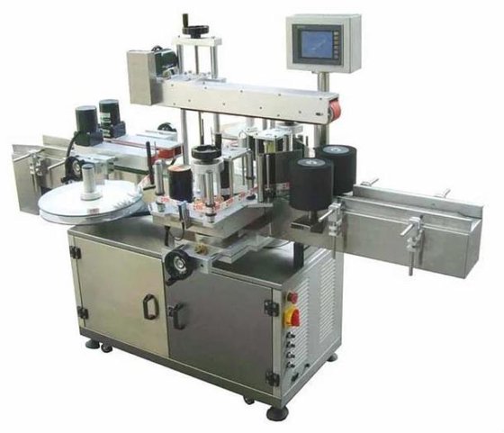 全自动不干胶圆瓶贴标机