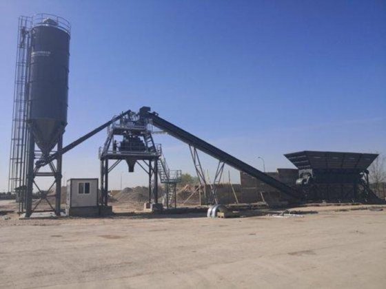 固定式混凝土搅拌站