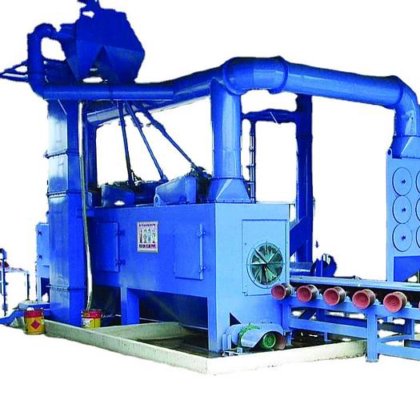 Black bar shot blasting machine