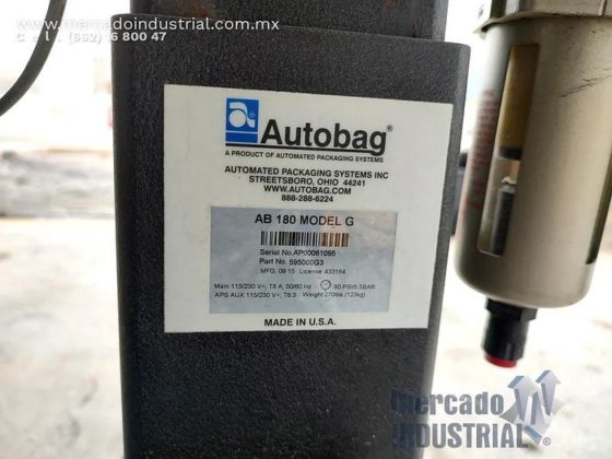 自動袋詰め・シール機 Autobag AB 180 モデル
