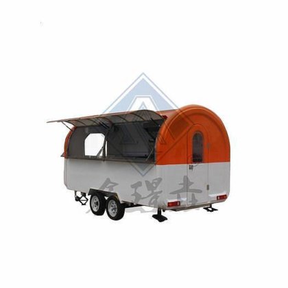 食品販売トレーラー ファーストフードトレーラー 食品キオスクトレーラー 食品キオスクカート 屋外食品カート