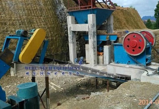 5吨/小时岩金加工整厂设备