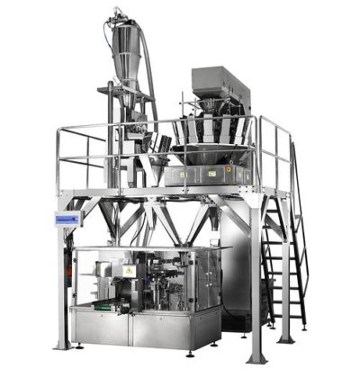 自动拉链袋封口包装新鲜去皮大蒜称重包装机