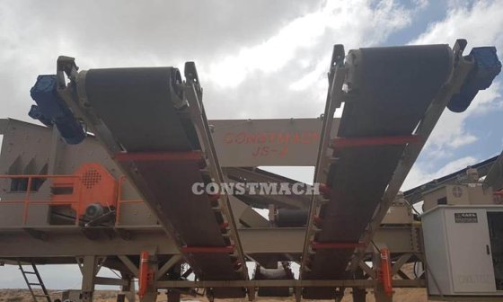 移動式破砕プラント