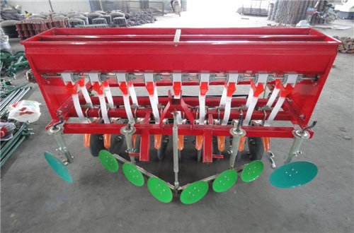 Wheat fertilization planter