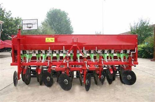 Wheat fertilization planter