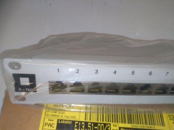 Patch panel PP24K5 R Tec,