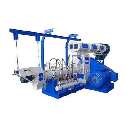 浮游鱼粉饲料挤出机加工生产线 水产颗粒挤出机