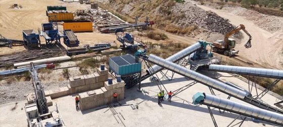 定置式破砕プラント