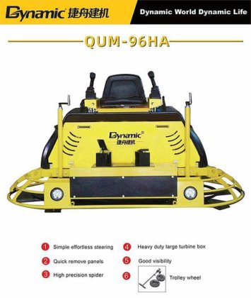 Shanghai DYNAMIC 46" 液压座驾式动力铲配备 5