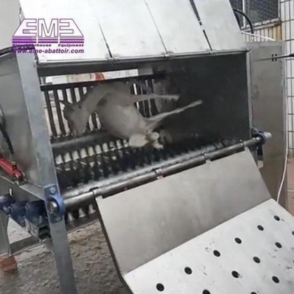 全套清真羊肉屠宰线价格 胴体脱毛机 羊屠宰场的山羊屠宰机