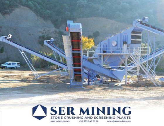 高品質骨材用固定式砂ふるい分け洗浄プラント