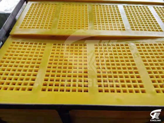 振動スクリーン用ポリウレタンスクリーンメッシュ