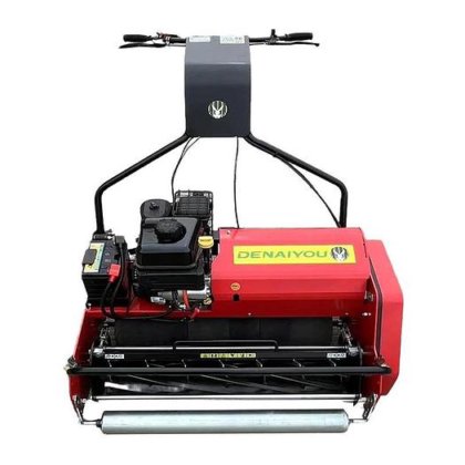 専門の DL80A のガソリンの芝刈機の圧延刃シリンダーが付いている産業等級の緑化機械サッカー競技場の草の切断