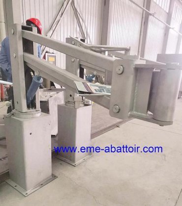 EME 简单易操作的高效屠宰场设备 牲畜屠宰场用液压胴体装载机