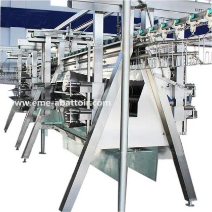 禽类加工 内外洗禽机 切鸡机 屠宰场系统 家禽屠宰场设备