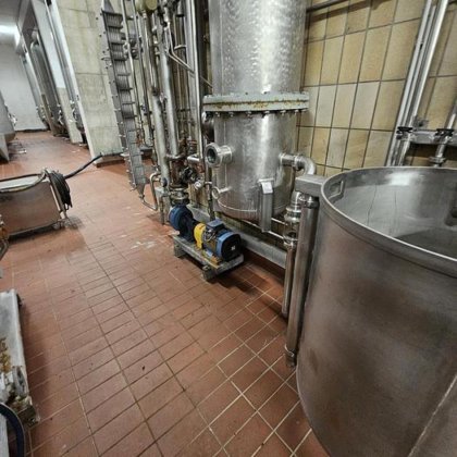 ジュース濃縮工場