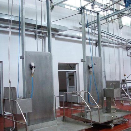 专业设备 屠宰场牛屠宰设备 剥皮自动刀 牛屠宰场屠宰设备