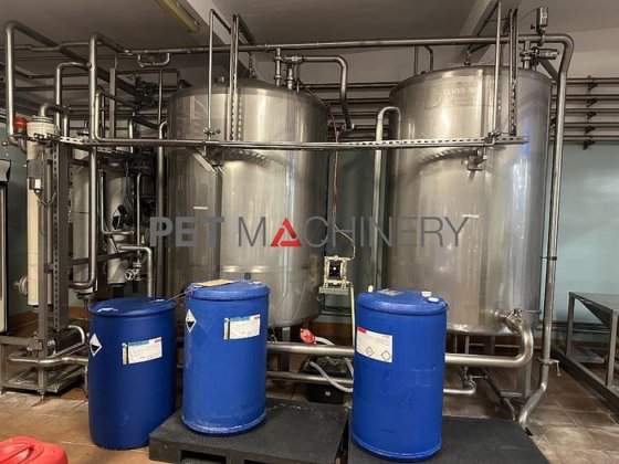 2000条克朗斯PET碳酸水瓶装生产线