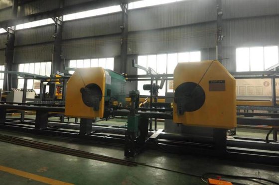 ダブルヘッド電動自動鉄筋曲げ機