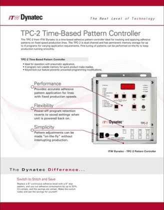 ITW Dynatec TPC-2 Timer Pattern