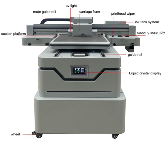 6090 Uv Led Printer Printing