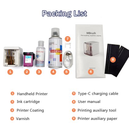 Mini Handheld Portable Inkjet Printer